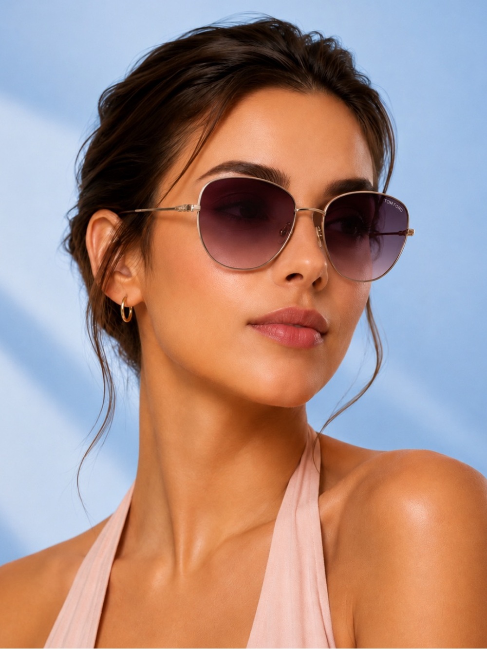 🔥TOM FORD Acetate Georgina Sunglasses